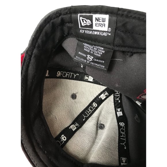 Nebraska Cornhuskers Baseball Red White Adidias Vintage Cap Hat Truckers Stretch - Picture 8 of 8